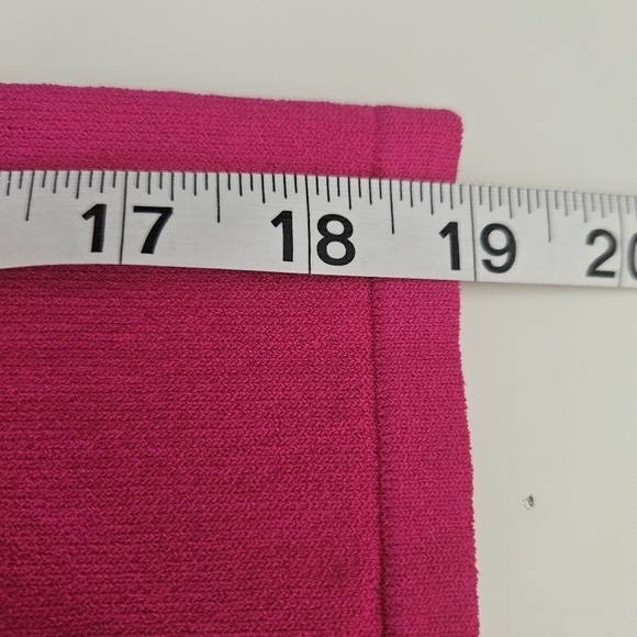 Bob Mackie Studio Sweater Womens Large Vibrant Pink Embellished Sequins & Pearls - Picture 9 of 10